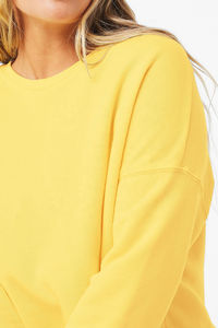 2025 femmes col rond polaire sweat hiver imprimé respirant goutte-épaule longueur régulière - Product Image 5