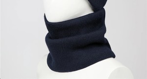 Ensemble bonnet et écharpe en tricot chaud doublé polaire imprimé léopard avec cache-oreilles pour homme-Cyclisme élégant et résistance au froid en plein air - Product Image 4