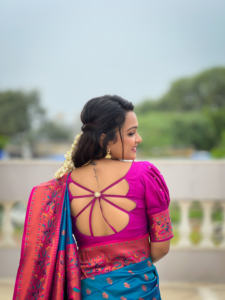 Beau Saree En Soie Avec Zari Tissage Meenakari Design - Product Image 5