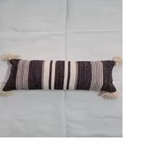 Imprimé sur mesure en couleurs vives, housses de coussin en tissu de coton tissé à la main, idéales pour les magasins à domicile pour la revente
