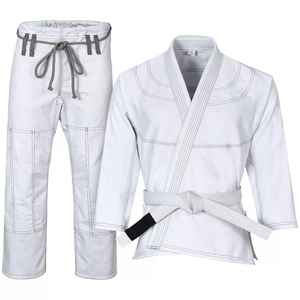 Kimono de Jiu-Jitsu Brésilien de Compétition de Qualité Supérieure en Tissu Perlé, Uniforme Professionnel de Jiu-Jitsu Brésilien, Couture Renforcée, Coton - Product Image 1