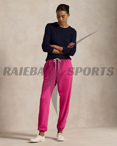 Pantalones de algodón para mujer, estilo baggy, transpirables, ecológicos, con estampado personalizado, joggers de verano con cordón, servicios OEM, tendencia 2026 - Product Image 4