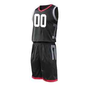 Ensemble de survêtement de sport de basketball américain avec logo personnalisé pour adultes, respirant, grande taille, 100% polyester - Product Image 2