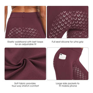 Calzones ecuestres para mujer de tasa razonable, último estilo, superventas, material duradero antiarrugas, calzones ecuestres para mujer - Product Image 6