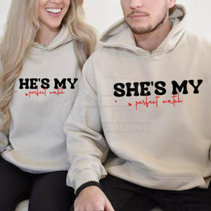 Sweat-shirts romantiques pour la Saint-Valentin, style streetwear, tissu doux, parfaits pour les cadeaux de couple et la mode hivernale. - Product Image 2