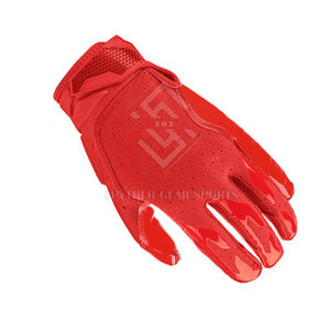 Dernier design 2025 Gants de football américain en cuir Fabriqués sur mesure Couleurs et logo personnalisés Haute qualité Faible MOQ - Product Image 4