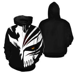 100% poliéster sublimación sudaderas con capucha en blanco gran oferta sublimación hombres Sudadera con capucha hombres moda Sudadera con capucha - Product Image 2