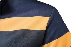 Fabricante de Ropa de Primera Calidad, Nueva Colección de Primavera con Logotipo Personalizado, Camisetas Polo de Punto de Color Sólido Transpirables de Moda de Verano para Hombre - Product Image 4