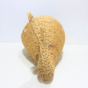 Artex Dong Thap Factory Water Hyacinth <b>Hanging</b> <b>Wall</b> <b>Shelf</b> Natural Woven Display Rack for Home and Office Decor - Product Image 3