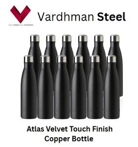 Gran demanda de venta 330GM Atlas Velvet Touch botella de cobre 1 LTR, experimente la elegancia de la hidratación con la botella Velvet Touch. - Product Image 5