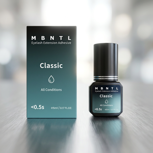 กาวต่อขนตา MBNTL ผลิตในเกาหลี ชนิดน้ำ-สต็อกในคลังสินค้า-0.5s HQ ปราศจากการทดลองกับสัตว์ มังสวิรัติ กันน้ำ ติดทนนาน 8 สัปดาห์ - Product Image 1