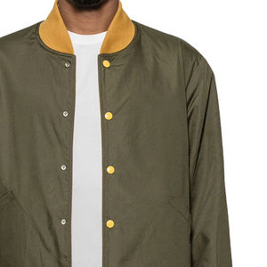 Dernière conception de veste universitaire d'hiver pour femmes de qualité supérieure broderie de logo personnalisé longue polaire col en V - Product Image 3