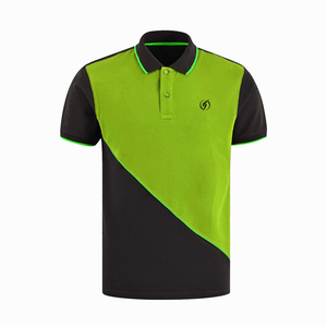 เสื้อโปโลผ้าฝ้าย100% สำหรับผู้ชายเสื้อปักโลโก้คุณภาพสูงเสื้อทรงหลวมแขนสั้นระบายอากาศได้ดีสไตล์สปอร์ตลำลอง - Product Image 5