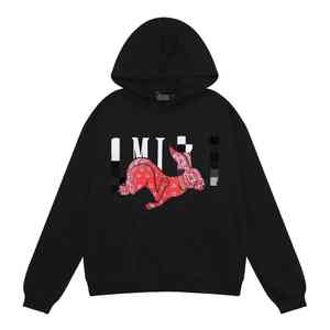 Sudadera con capucha de manga larga de algodón de alta calidad nueva moda informal personalizada - Product Image 5