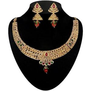 Kriaa Pota Stone Plaqué Or Fine Jewelry Set 1109803 Collier - Product Image 1