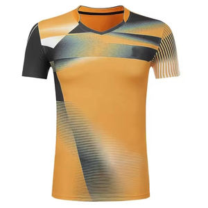 2025 nouveauté Logo personnalisé imprimé Badminton uniforme dernière conception hommes Tennis Badminton uniformes confortable - Product Image 5
