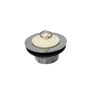 H5228 Bathroom sink strainer and stopper plug For Home Improvement, fits 1-1/2 inch, for CSA certified