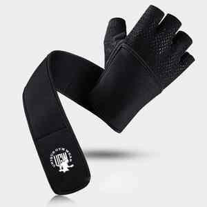 OEM ข้อมือสนับสนุนถุงมือยกน้ำหนัก/พลังงานยกนิ้วน้อยกว่าถุงมือยกน้ำหนักสำหรับผู้ชาย - Product Image 1