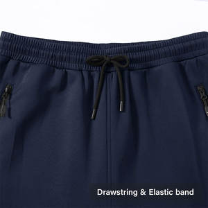 Chándal de entrenamiento Premium para hombre, conjunto de Jogger de tela transpirable, diseño personalizado y logotipo, chándal informal de algodón 100% para hombre - Product Image 5