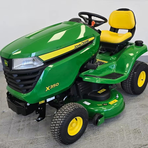 Tondeuse à gazon autoportée John Deere X350 25HP d'origine pour la coupe de l'herbe, tracteur de jardin, tondeuse à gazon à essence 4 temps en vente - Product Image 1