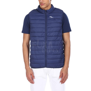 Elegante chaleco acolchado de algodón para hombre Chaleco acolchado aislado Perfecto para el calor del invierno y el uso diario - Product Image 5