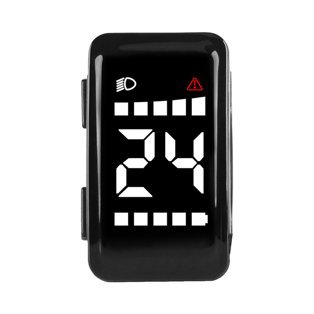 DZ40 Mini Vertical Screen Display Electric Vehicle Instrument Accessories Waterproof 5 PIN Female  Ebike Ecooter Display