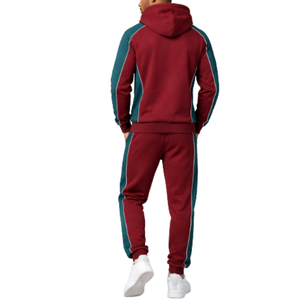 Veste zippée intégrale matelassée à motif quadrillé sur la poitrine pour homme, très demandée, pour le sport et la gym, fabricant OEM ODM - Product Image 2