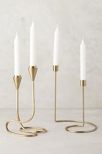 Multi-arm <b>gold</b> lotus <b>candle</b> holder for five taper <b>candles</b>. Available at wholesale prices. - Product Image 4