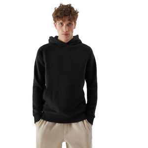 Pull à capuche personnalisé avec logo OEM pour hommes 100% coton imprimé thermique Streetwear brodé sweat à capuche d'hiver de haute qualité - Product Image 1