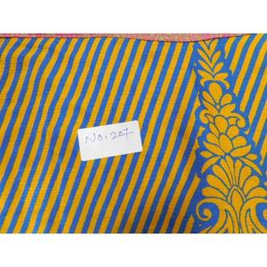 Handmade Cổ Điển Có Thể Đảo Ngược Lụa Bọc Váy Floral In 2-Lớp Ma Thuật Wrapron Miễn Phí Kích Thước Bãi Biển Saree - Product Image 5