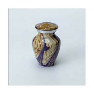 Urna de artesanía para cenizas, suministros funerarios, venta al por mayor, urna de aluminio, artesanía de cremación en La India con alta calidad - Product Image 6