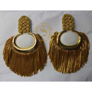 Épaulettes d'épaule de haute qualité sur mesure Bullion Fringe Marching Band - Product Image 3