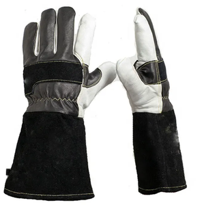 Guante de rescate de incendios de gran venta, Material de cuero con funciones antivibración antiestáticas antideslizantes anticortadas para extinción de incendios - Product Image 3