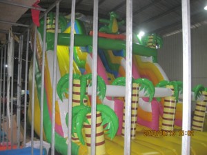 Large Outdoor Inflatable Dinosaur <b>Slide</b> for Fun Premium Amusement Equipment - Product Image 4
