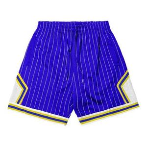 Conjunto de Pantalones Cortos de Baloncesto Personalizados al por Mayor, Sublimados, de Secado Rápido, Transpirables, Antibacterianos, Talla Grande, 100% Poliéster - Product Image 6
