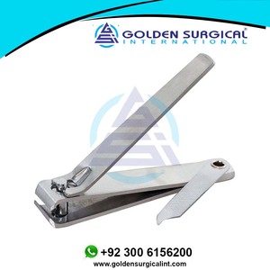 Coupe-ongles professionnels en acier inoxydable, coupe-ongles robustes avec lime à ongles intégrée - Product Image 4