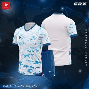 เสื้อเจอร์ซีย์ฟุตบอลสไตล์หรูหราป้ายออกแบบสำหรับเยาวชนกำหนดสีเองวัสดุคุณภาพดี - Product Image 4