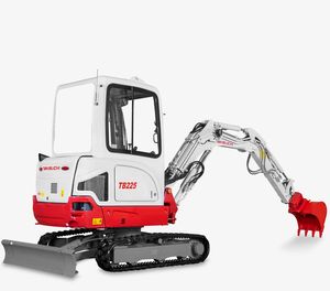 รถขุดตีนตะขาบมือสองแท้รุ่น Takeuchi TB225/TB260 ขนาด 3.5 ตัน /JCB/ ปั๊มเกียร์บ็อกซ์ PLC ทนทานจากญี่ปุ่น - Product Image 6