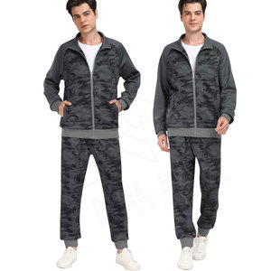 Conjunto de chándal unisex de talla grande para hombre, ropa deportiva de entrenamiento para correr de Pakistán, de color liso - Product Image 3