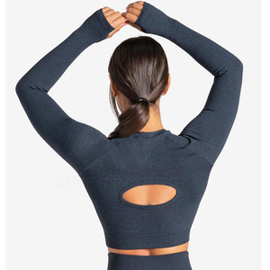 T-shirt à manches courtes d'été sportif pour femmes Best Design à la mode avec un bon matériel - Product Image 2
