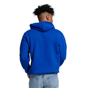 Pullover pour homme avec poches kangourou Super Royal Blue Fleece Pullover Hoodie Long Sleeve Fleece Soft Casual Hooded Pullover - Product Image 2