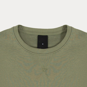 Sudadera de algodón 100% de alta calidad para hombre, jersey de cuello falso de peso pesado OEM personalizado para invierno, cuello redondo, muestra gratis disponible - Product Image 5