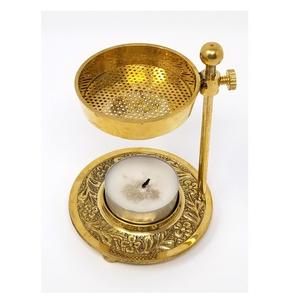 Top Trending Modern Design New Style Brass Incense <b>Oil</b> Burner Golden Finished Fragrance <b>Oil</b> <b>Diffuser</b> Wholesale Bulk Quantity. - Product Image 2