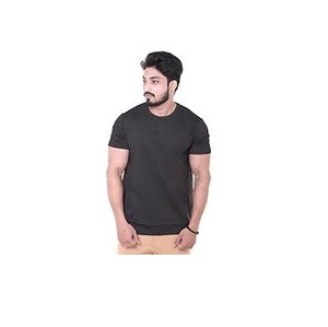 T-shirt de Sport respirant pour hommes, course à pied, Fitness, musculation, imprimé, vente en gros, personnalisé, court - Product Image 3