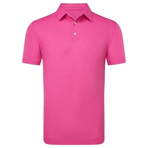 Polo de golf pour hommes en coton et polyester, style nouveau, haute qualité, respirant, vente en gros OEM - Product Image 1