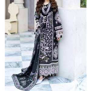 Traje Bordado al por Mayor para Mujer, Conjunto de Moda Listo para Usar, Traje Elegante con Bordado para Dama - Product Image 5