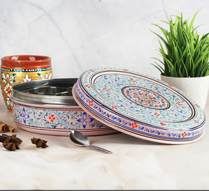 Caja de especias de Color latón de acero inoxidable de alta calidad, tapa colorida, cocina, contenedor de comida de Metal aplicable - Product Image 3