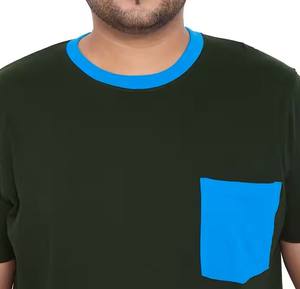 Camiseta y Pantalones Cortos para Hombre con Cuello Redondo y Bolsillo, Impresión de Logotipo Personalizado, Serigrafía con Logotipo de Fuego, Camiseta Personalizada para Hombre de la Mejor Calidad - Product Image 1