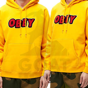 Sudadera con Capucha de Invierno para Hombre, de Alta Calidad, Bordada, Estilo Urbano, Ecológica, de Secado Rápido, Transpirable, Mezcla de Algodón, con Bolsillo, OEM Personalizado - Product Image 5