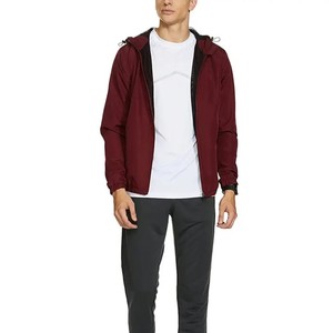 Veste coupe-vent légère pour hommes Best-seller Hot Selling outdoor style Solid colour Top Trending Men Windbreaker jacket for men - Product Image 3